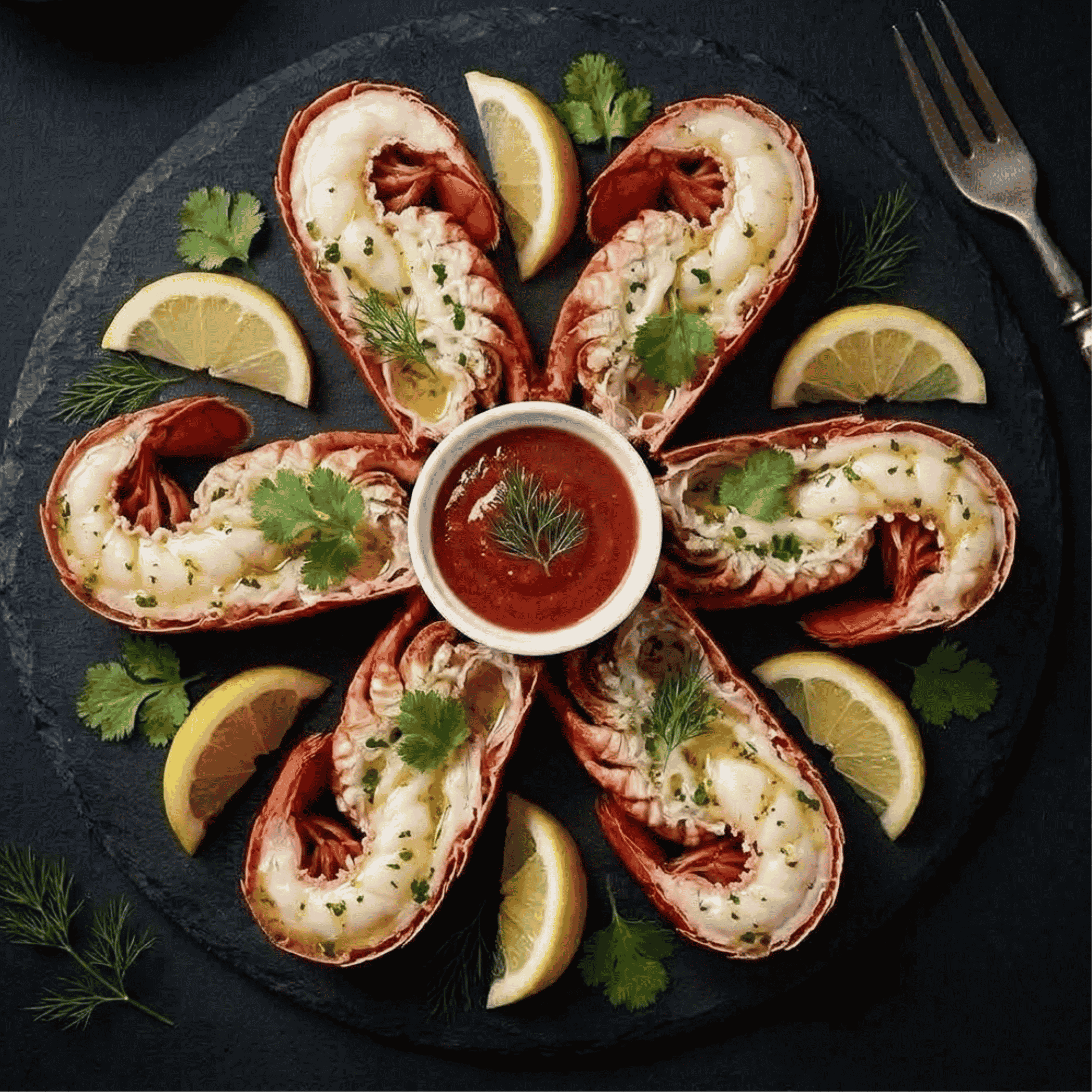 Cooked Chilled Boston Lobster (6 Halves)